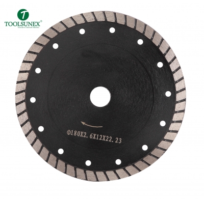 Wide Turbo Diamond Saw Blade