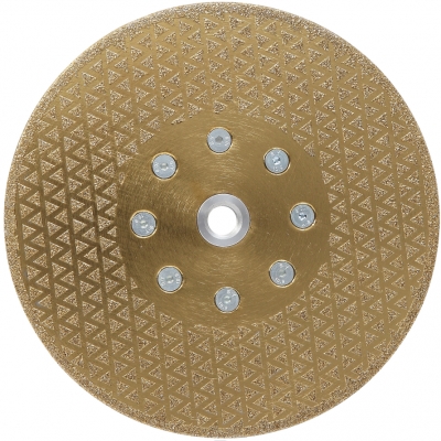 Double side electroplated di...